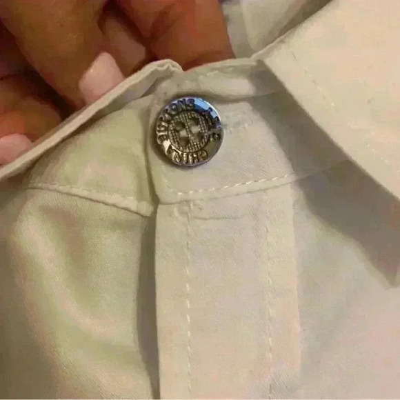 Asstseries Militare Series Men’s Cotton Long Sleeve White Shirt Size XL. - Picture 8 of 11